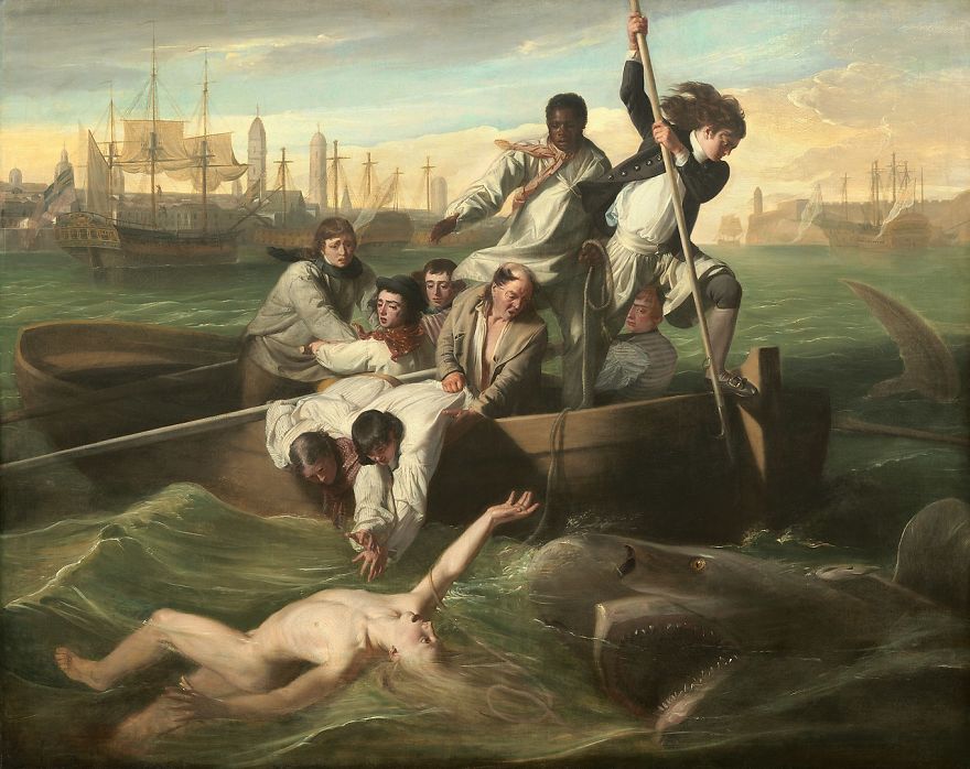 Watson And The Shark, John Singleton Copley, 1778