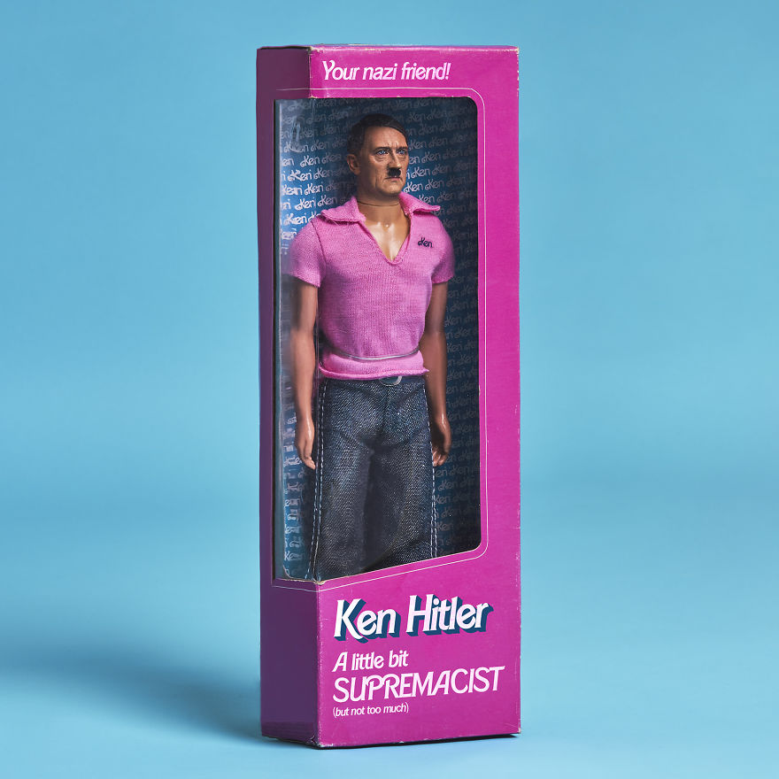 Instagram Has Censored My Controversial Artwork 'Ken Hitler, A Little Bit Supremacist (But Not Too Much)'