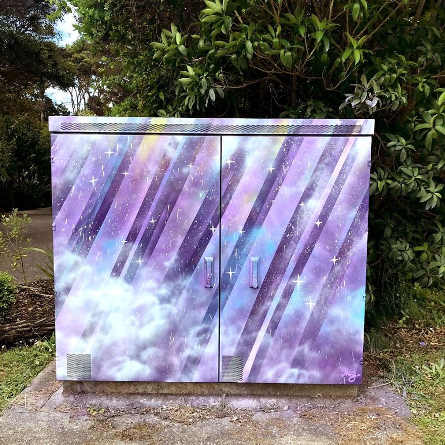  "Cosmic Shower" By Meghan Jackson