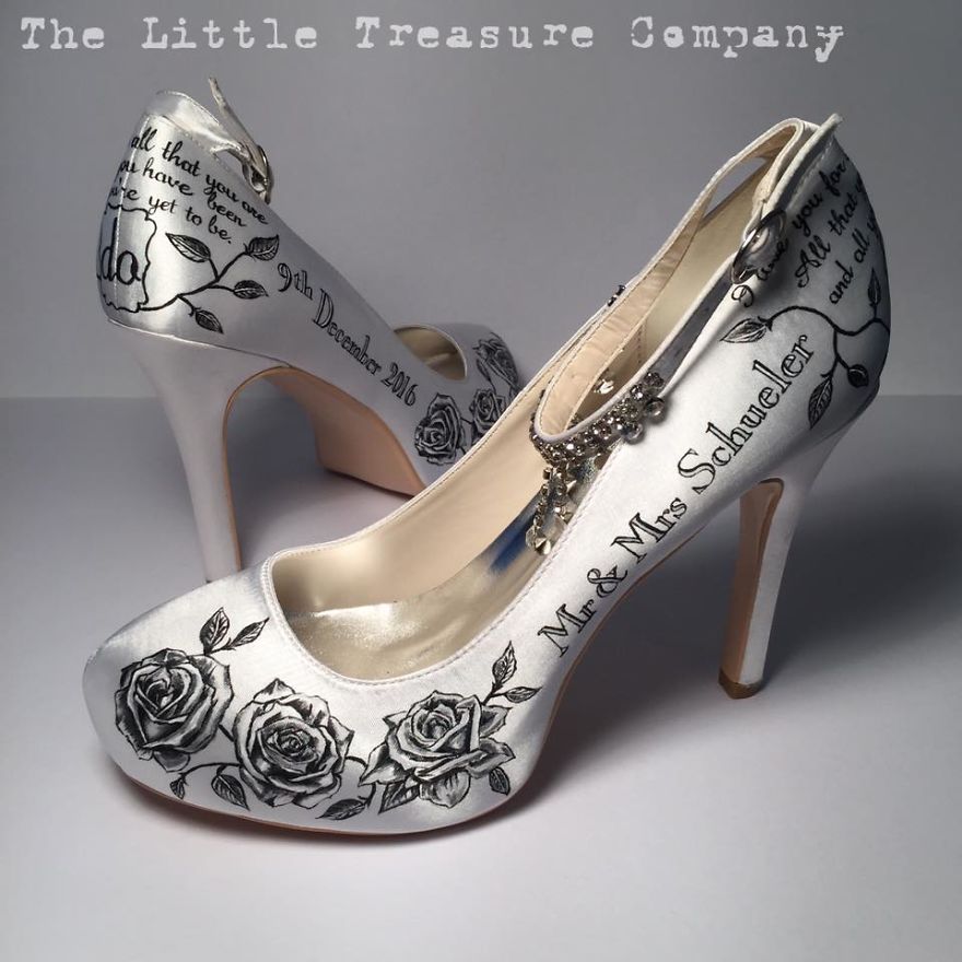 Custom Wedding Heels