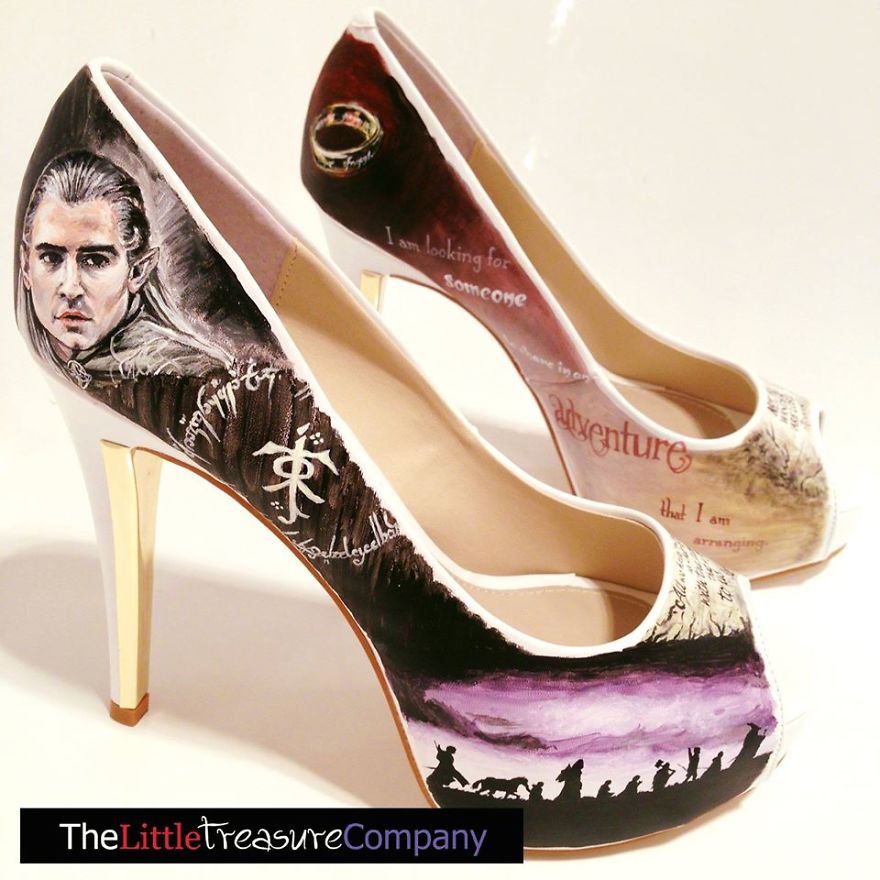 Custom Lord Of The Rings Heels
