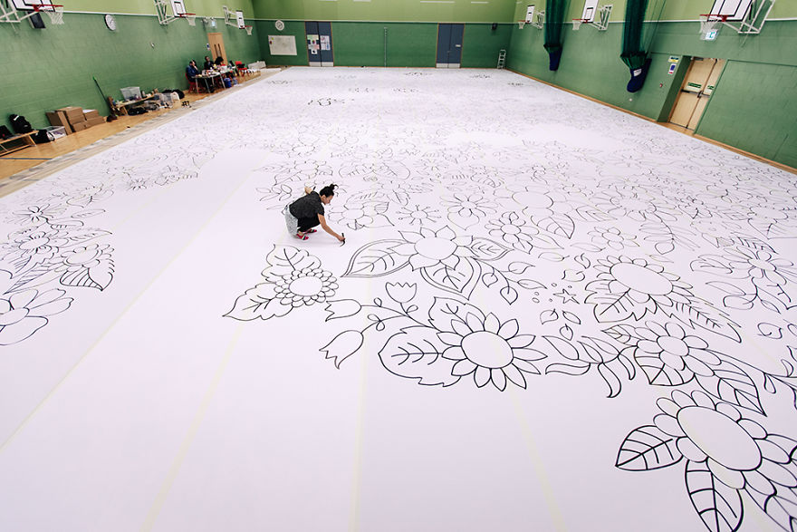 I Drew The World&rsquo;s Largest Picture In 12 Hours
