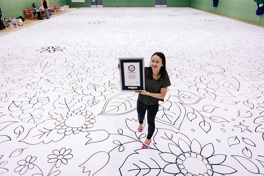I Drew The World&rsquo;s Largest Picture In 12 Hours