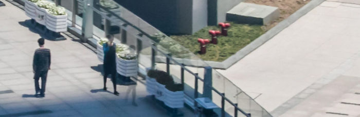 Does That Lady Have A Ghost Following Her?