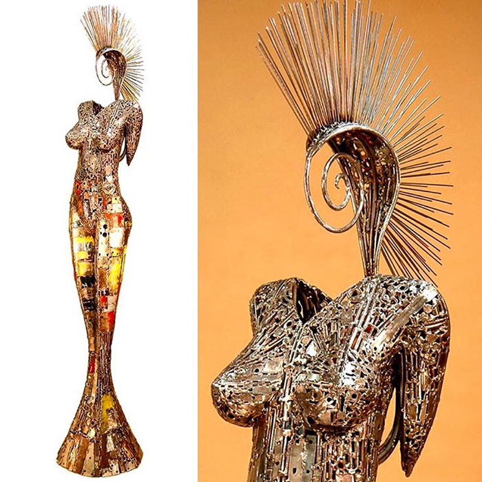 This Artist Makes Art Out Of Things That Seemingly Would Do No Good Anymore