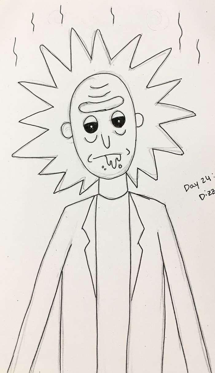 Day 24: Dizzy, Rick Getting Drunk Again