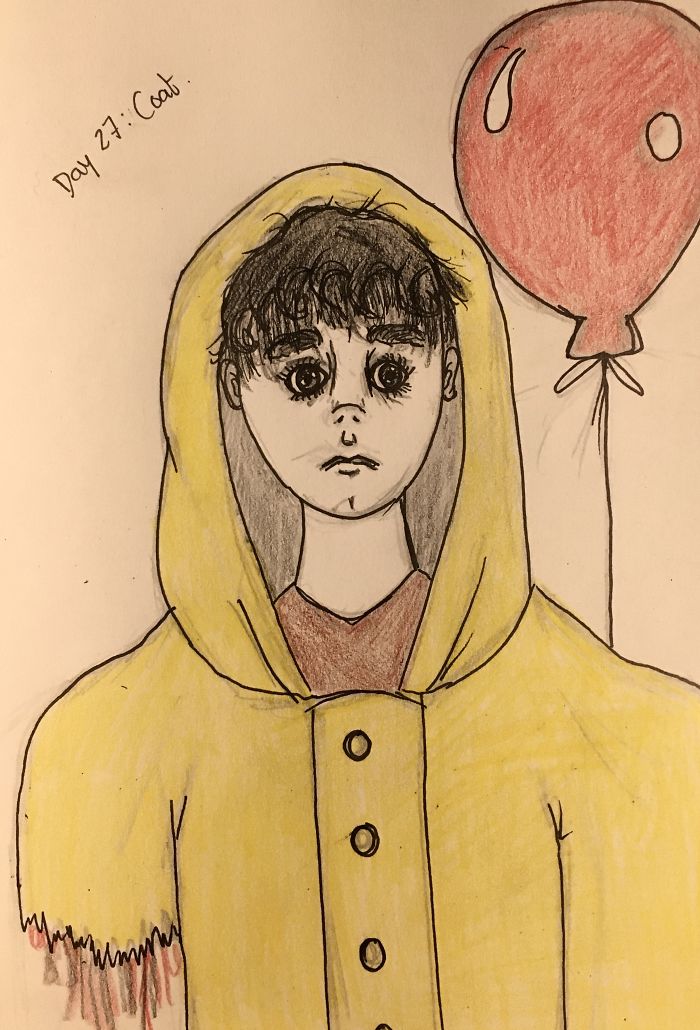 Day 27: Coat, Sorry Georgie