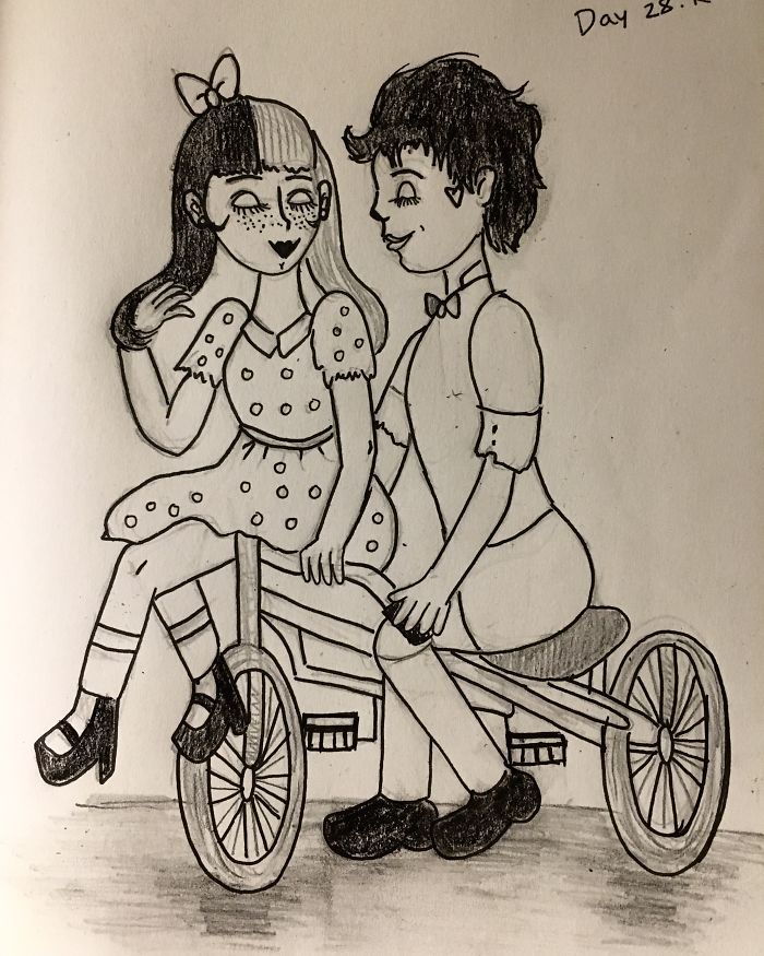 Day 28: Ride, Inspired By Melanie Martinez's Training Wheels
