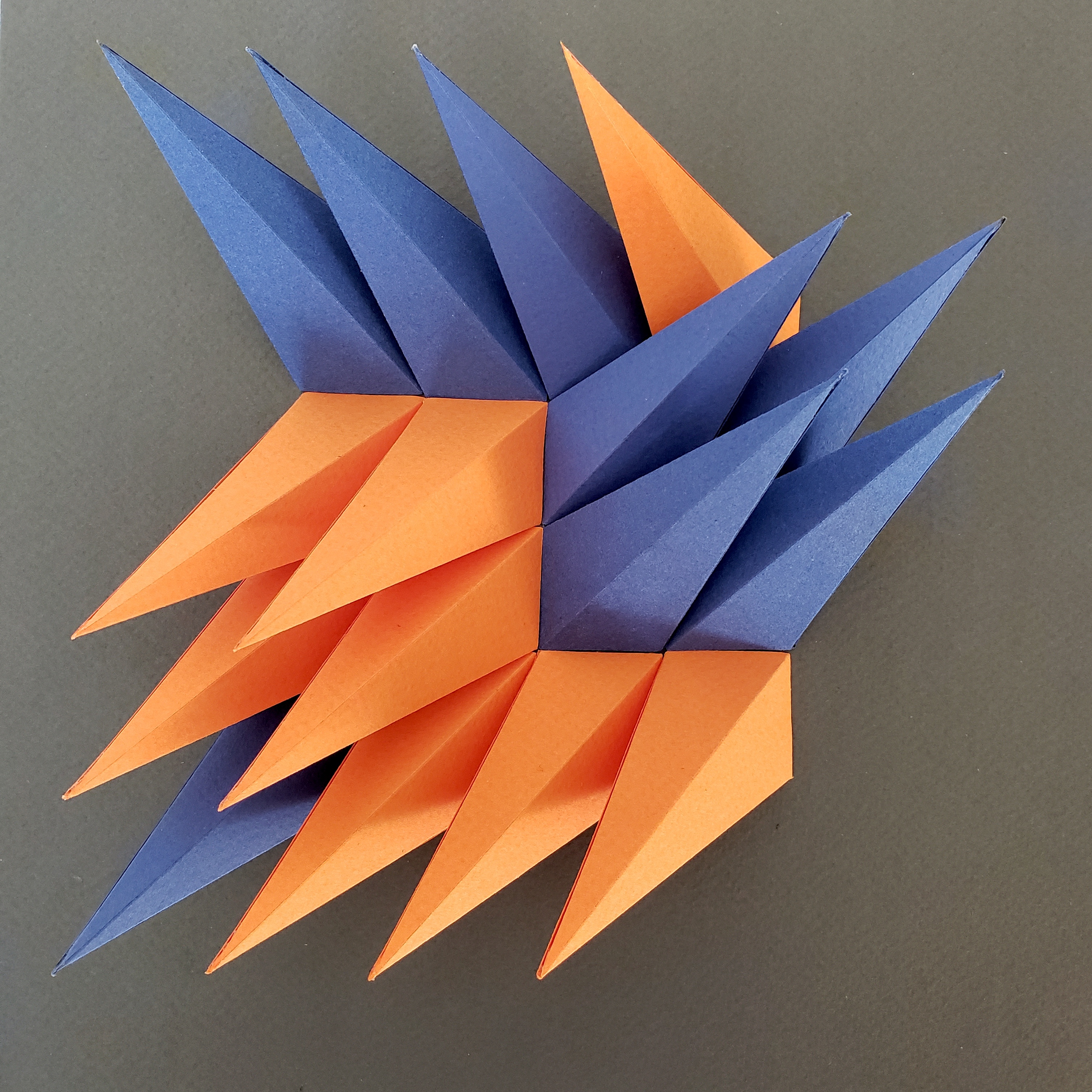 Abstract Shapes Carefully Made From Paper By Zahra Ammar