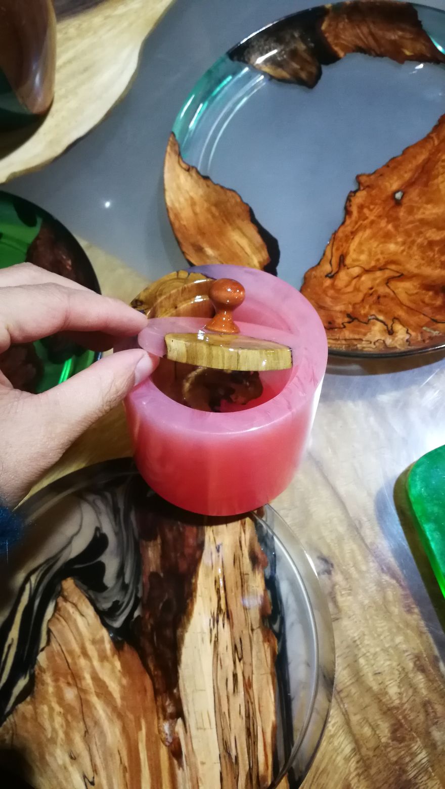 Delicate Creations Made From Solid Wood And Eco-Friendly Epoxy Resin Took 800 Days To Produce