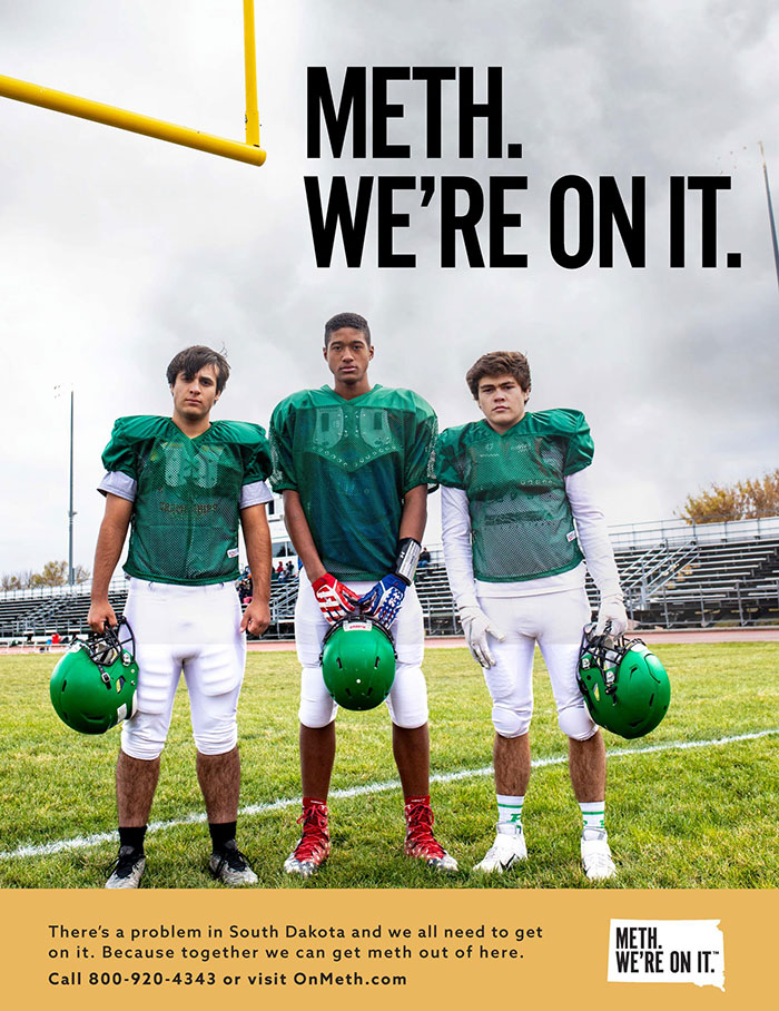 South Dakota Spends $450k On An Antidrug Campaign Which Says That Everyone In The State Is On Meth