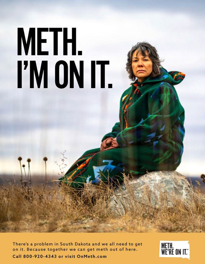 South Dakota Spends $450k On An Antidrug Campaign Which Says That Everyone In The State Is On Meth