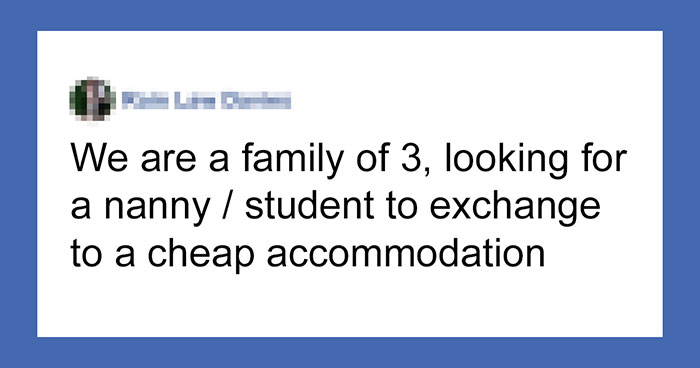 Family’s Requirements For A Babysitter Are So Crazy, They Got Shamed For It Online