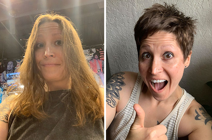 Donated My Hair Today