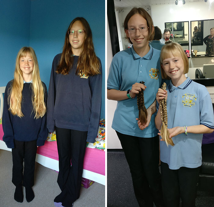 My Kids Have Done It Again! They Are Donating Their Hair To "The Little Princess Trust" For The Second Time In Just Over 3 Years