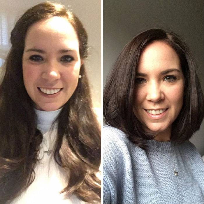 Got My Bounce Back And Donated My Hair To The "Little Princess Trust" Today