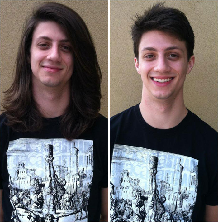 I Also Cut Off And Donated Most Of My Hair