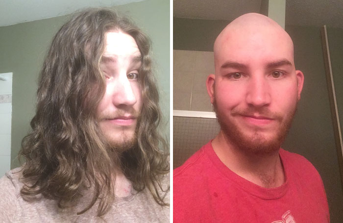 Been Growing Out My Hair For 2 Years And Have Decided To Shave It Off And Donate It