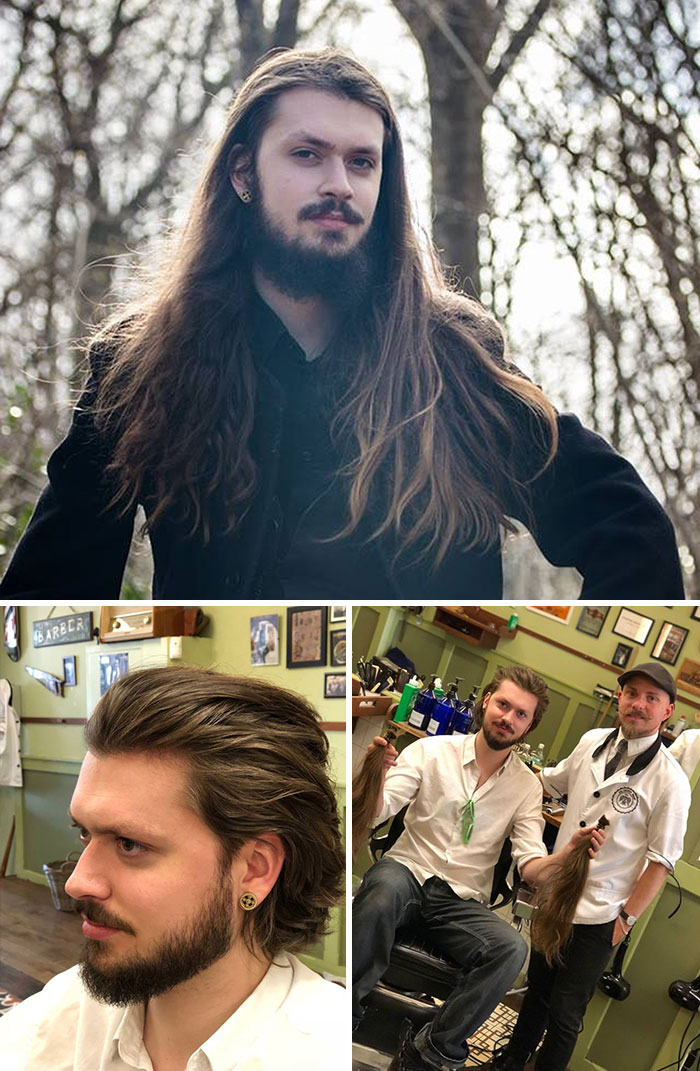 Donated My Hair, It Will Be Used To Make A Wig For Children Who Have Lost Their Hair Due To Medical Issues