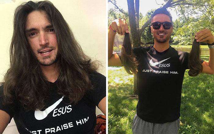 24 Inches. The Total Amount Of Hair I Get To Donate To "Children With Hair Loss"