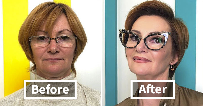 30 Before And After Pics Of People Styled By Alexandr Rogov