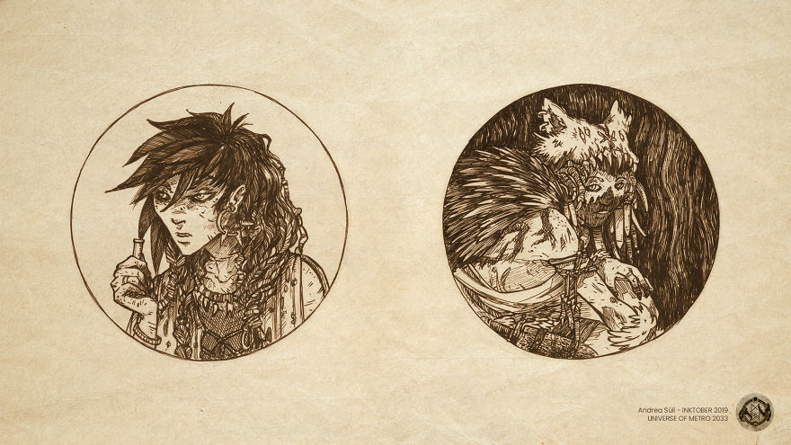 A Tunnel Witch And A Beastmaster Shaman