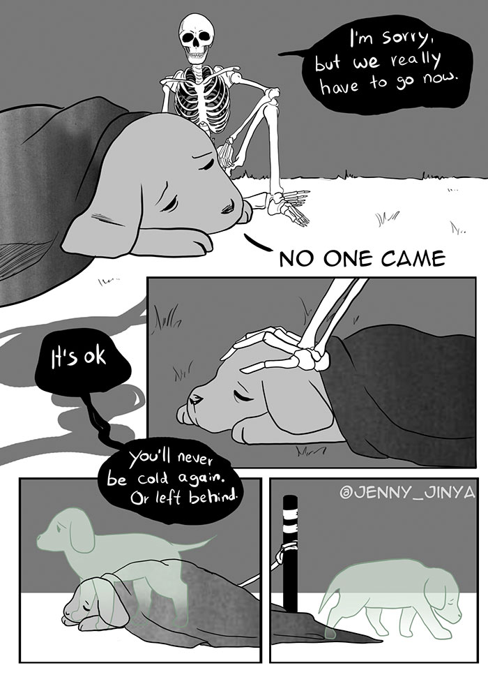 The Same Artist Who Made People Cry With Her Comic 'Good Boy' Just Shared A New One With A Black Cat The Same Artist Who Made People Cry With Her Comic 'Good Boy' Just Shared A New One With A Black Cat