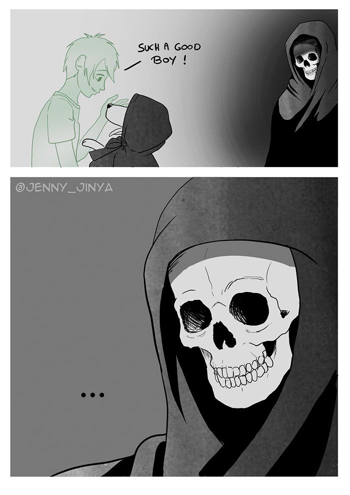 The Same Artist Who Made People Cry With Her Comic 'Good Boy' Just Shared A New One With A Black Cat The Same Artist Who Made People Cry With Her Comic 'Good Boy' Just Shared A New One With A Black Cat