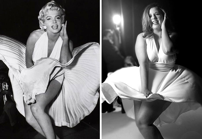 This YouTuber Recreates Famous Photos To Show How They Looked If The Models Were Mid-Sized