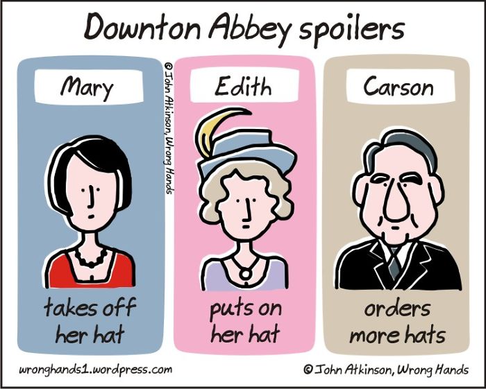 53 Witty Cartoons About Books And Book Spoilers By John Atkinson