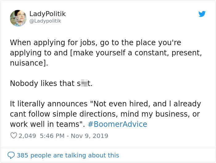 Boomer-Out-Of-Touch-Advice