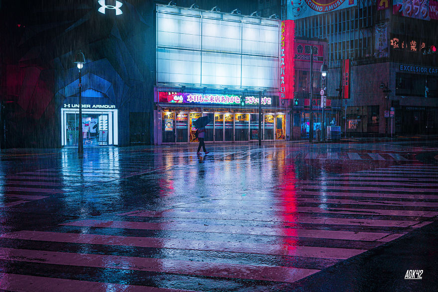 Ghost Shibuya: The Calm Before The Super Typhoon Hit Tokyo In 2019 (18 Pics)