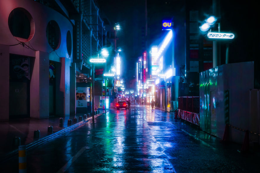 Ghost Shibuya: The Calm Before The Super Typhoon Hit Tokyo In 2019 (18 Pics)