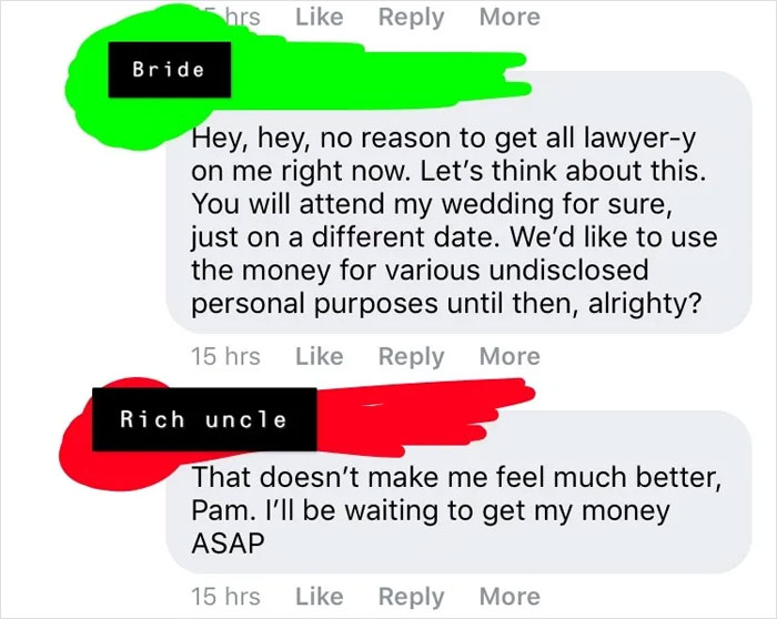 Delusional Bride Cancels Wedding, Thinks It's Okay To Spend The $30K That Guests Donated For It