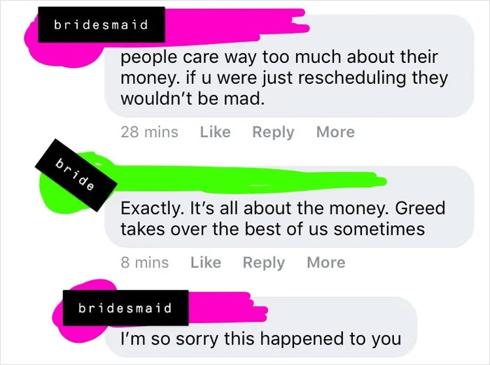 Delusional Bride Cancels Wedding, Thinks It's Okay To Spend The $30K That Guests Donated For It