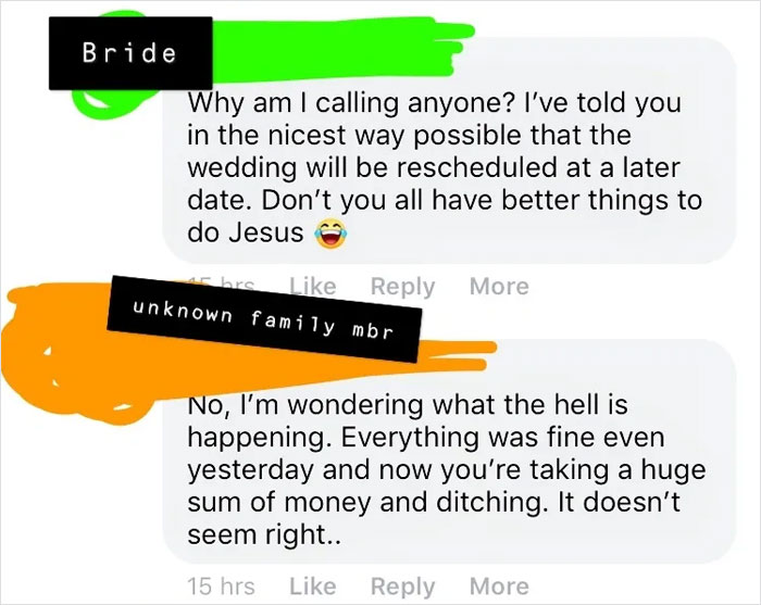 Delusional Bride Cancels Wedding, Thinks It's Okay To Spend The $30K That Guests Donated For It