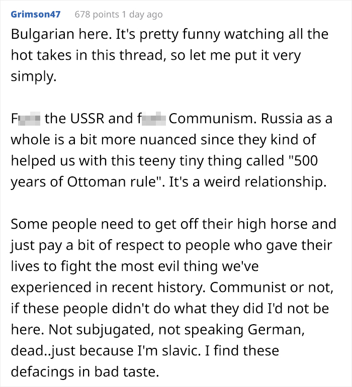 People In Bulgaria Keep Vandalizing This Soviet Monument And Some Of Its Makeovers Are Hilarious