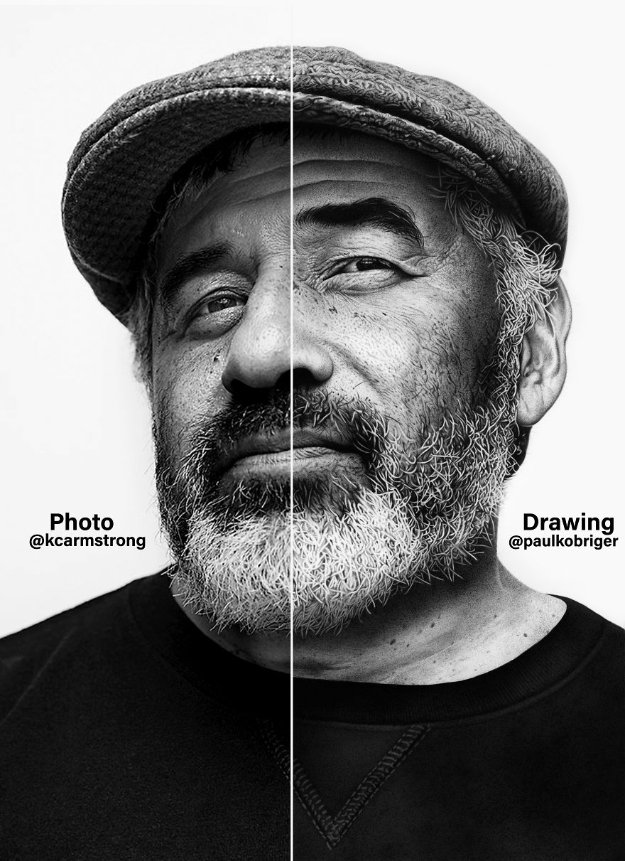 I Spent 145 Hours Drawing This Hyperrealistic Portrait With A Cheap Everyday Ballpoint Pen. I Spent 145 Hours Drawing This Hyperrealistic Portrait With A Cheap Everyday Ballpoint Pen.