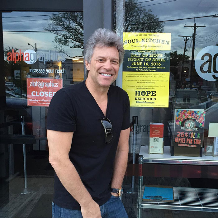 Bon Jovi Opened 2 Restaurants That Allow People In Need To Eat Free Of Charge