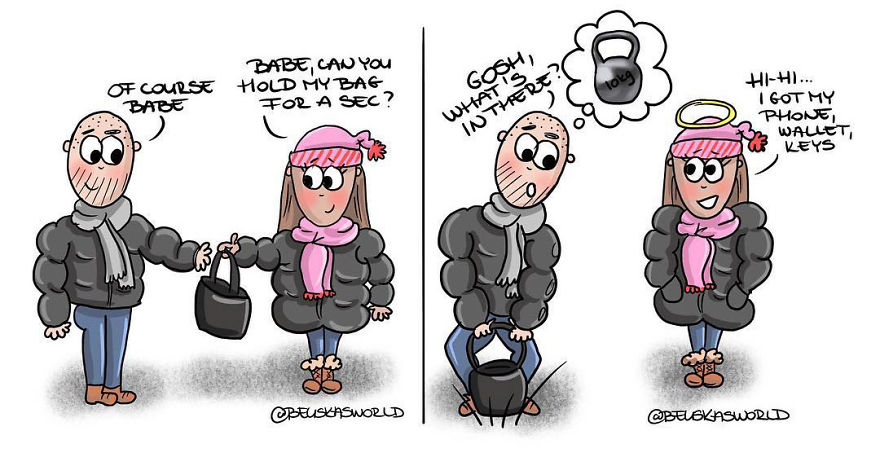 I Create Cute Illustrations About The Daily Small Struggles, Happy Moments And Everyday Situations Of A Hungarian Young Lady.