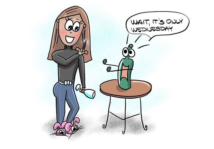 My 50 New Illustrations That Show Most Girls’ Lives And Struggles In Their 30s