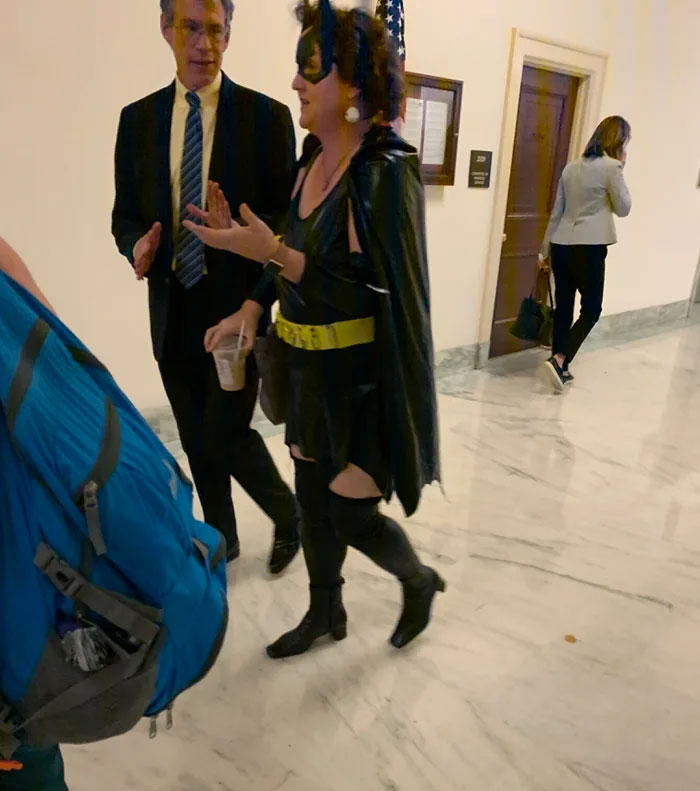 Congresswoman Shows Up To Impeachment Vote In Full Batgirl Costume And It Has Infuriated Some People Congresswoman Shows Up To Impeachment Vote In Full Batgirl Costume And It Has Infuriated Some People