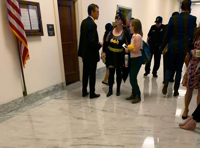 Congresswoman Shows Up To Impeachment Vote In Full Batgirl Costume And It Has Infuriated Some People Congresswoman Shows Up To Impeachment Vote In Full Batgirl Costume And It Has Infuriated Some People