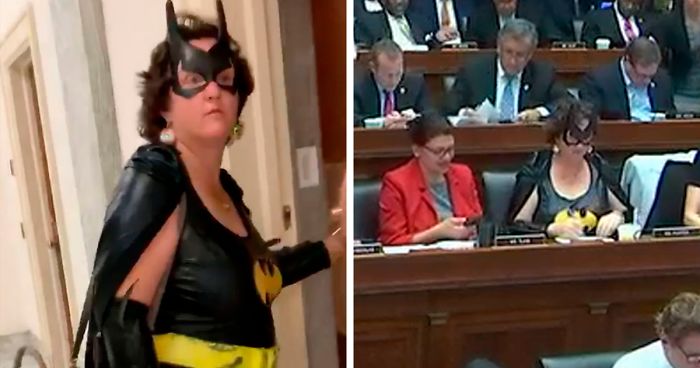 Congresswoman Shows Up To Impeachment Vote In Full Batgirl Costume And It Has Infuriated Some People