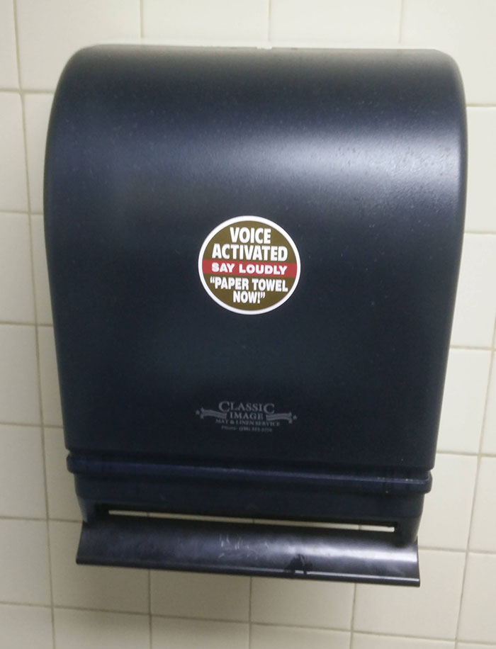 I Heard Someone Yelling In The Bathroom. I Think I May Have Found The Source