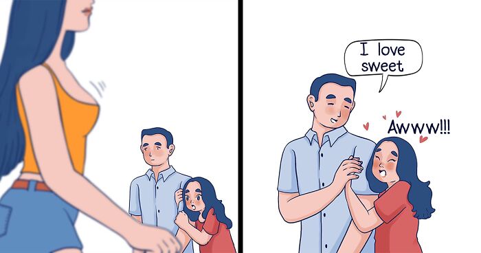 Artist Depicts Her Relationship With Her Boyfriend In 31 Illustrations