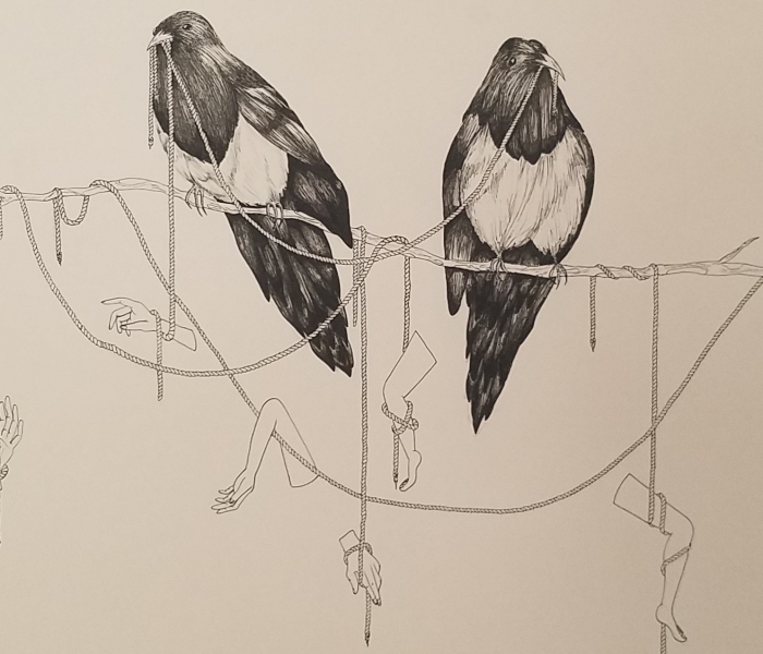 I Draw Pictures That Explore My Anxiety About Life And Death