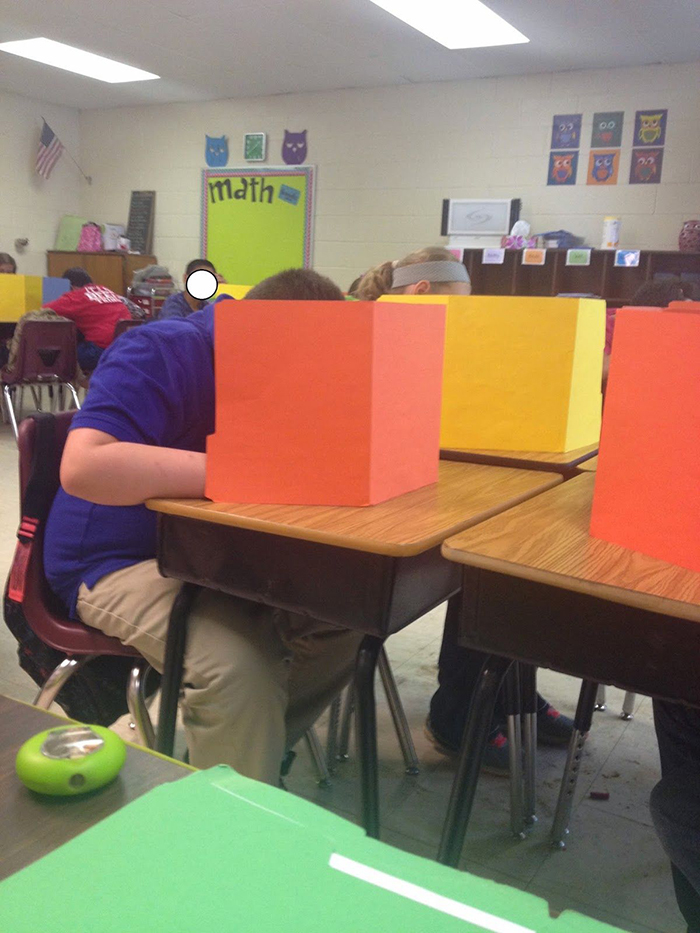 Anti-cheating folders