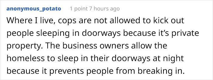 Customer Leaves 1-Star Because A Homeless Man Hangs Out By The Entrance, Gets Shut Down By The Business Owner Customer Leaves 1-Star Because A Homeless Man Hangs Out By The Entrance, Gets Shut Down By The Business Owner