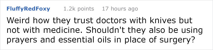 Antivax Parents Take Their Kid To The ER For An Emergency, Get Isolated From The Kid And Other Patients, Flip Off The Doctors Antivax Parents Take Their Kid To The ER For An Emergency, Get Isolated From The Kid And Other Patients, Flip Off The Doctors
